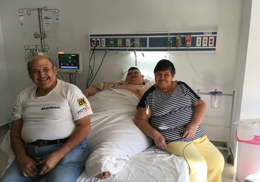 Former world’s heaviest man has second stomach-reduction surgery in Mexico