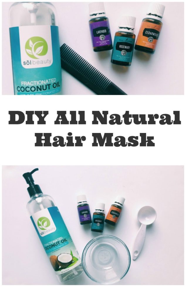 Coconut Oil Hair Mask Recipe: All Natural Hair Strengthening and Conditioning